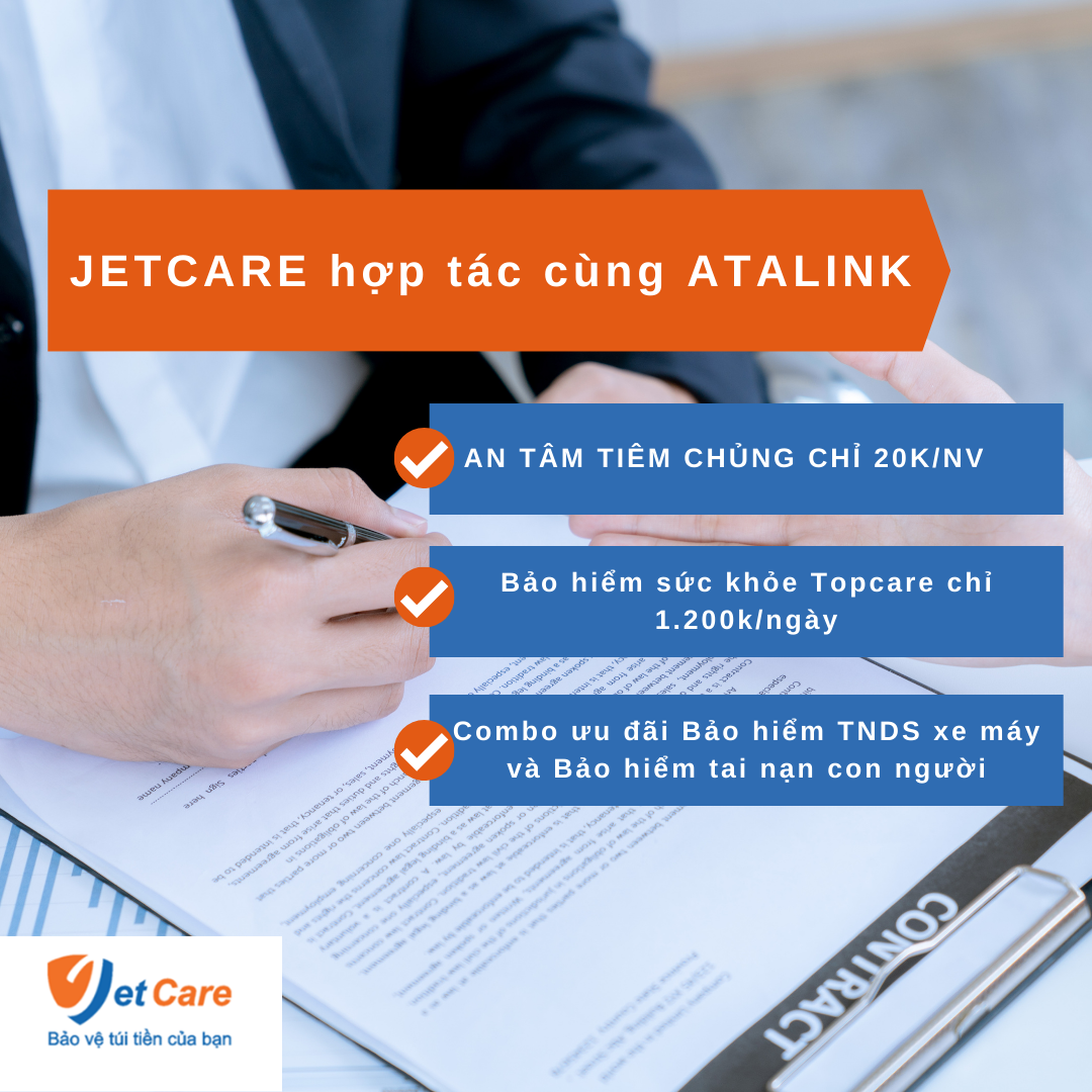 JETCARE  bắt tay hợp tác cùng Atalink phân phối nhiều sản phẩm hữu ích mùa dịch