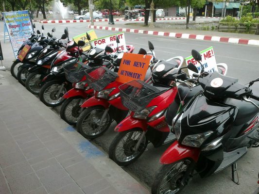 Địa chỉ các điểm cho thuê xe máy giá rẻ tại Hà Nội có bảo hiểm